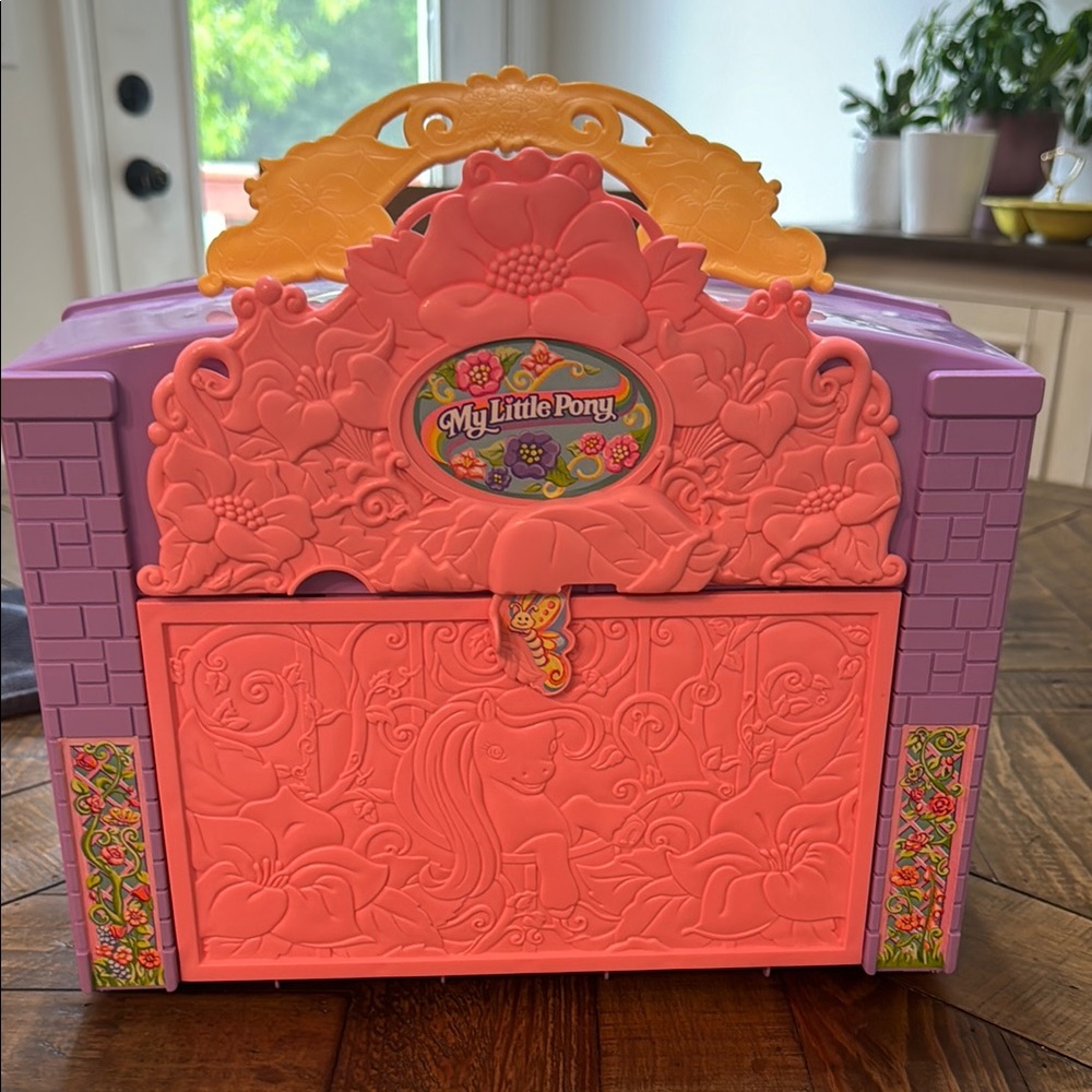 Vintage my little pony playcase